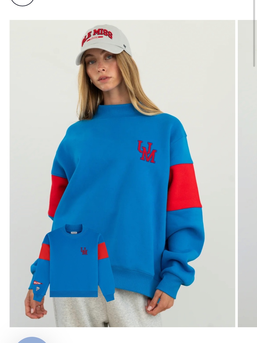 Parke ole miss sweatshirt